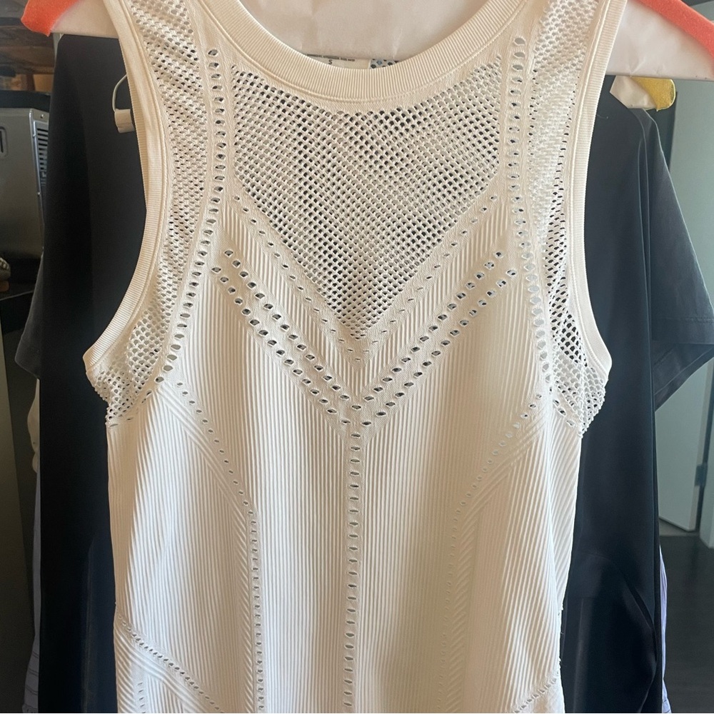 Athleta White Tank Top